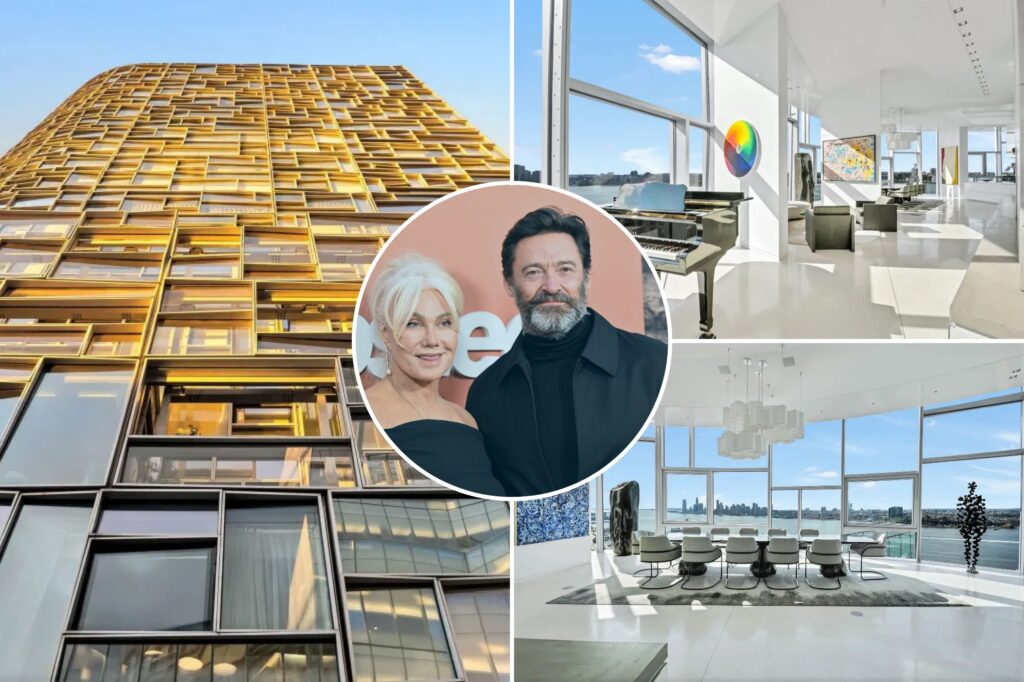 Hugh Jackman and Deborra-Lee Furness divide their $ 24 million Glassy attic in the middle of their divorce
