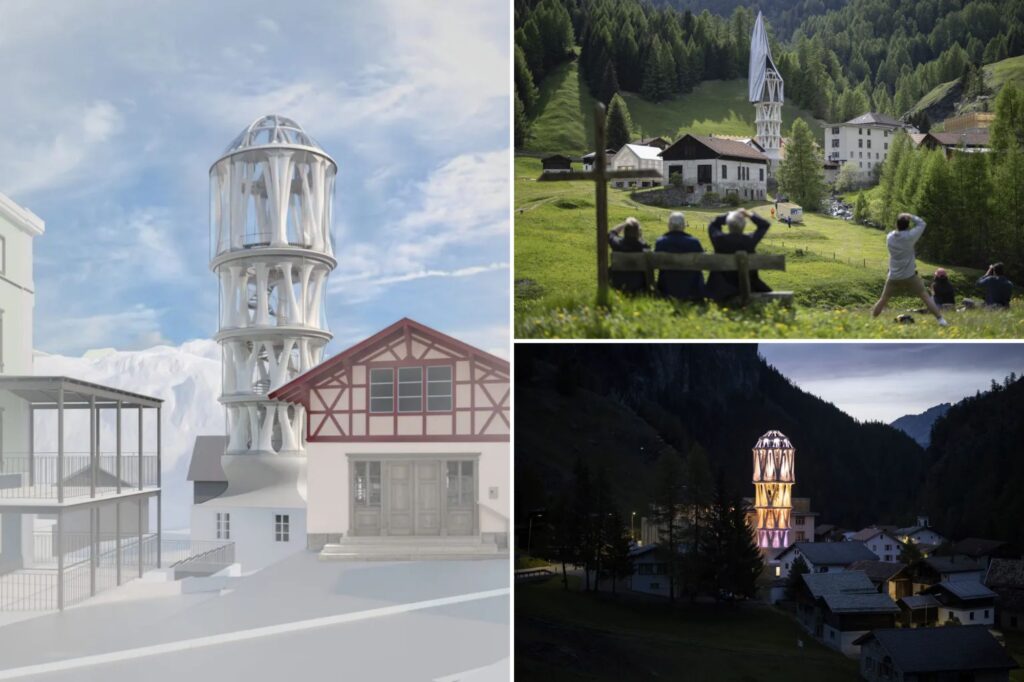 The highest printed tower in the world has been presented: in a city with a population of 12 years