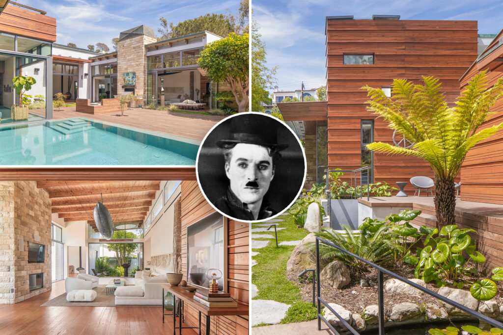 The man in the style of resort, where Charlie Chaplin once stoled his collection of fire trucks asks for $ 12.5 million