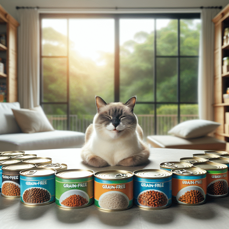 best grain-free cat food for indoor cats