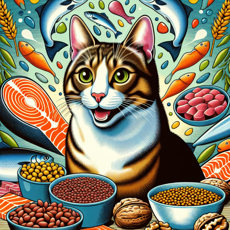 cat food rich in omega 3 and 6
