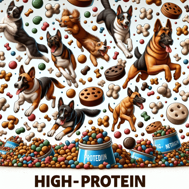 high protein dog food for active breeds