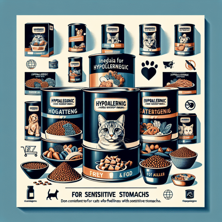hypoallergenic cat food for sensitive stomachs