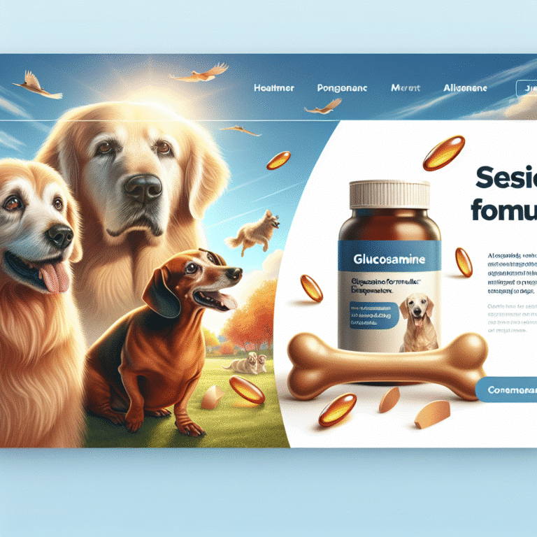 top glucoasmine formulas for aging canines