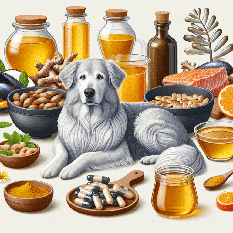 DIY joint supplements for senior dogs
