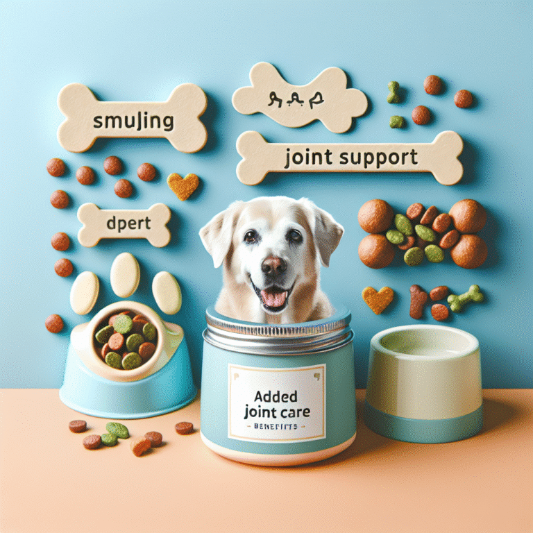 senior dog food with joint support