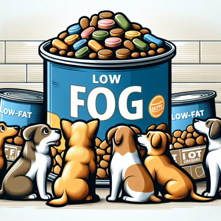low-fat dog food for overweight dogs