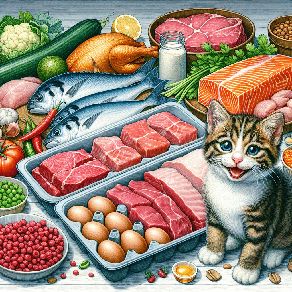 high-protein homemade cat food recipes specially for kittens