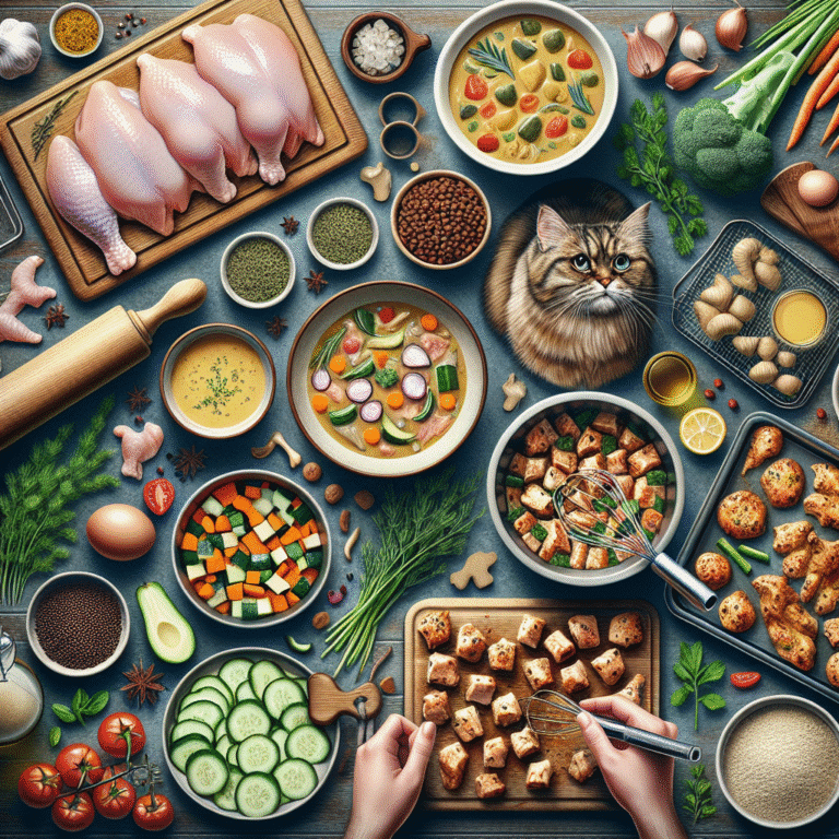 homemade cat food recipes with chicken