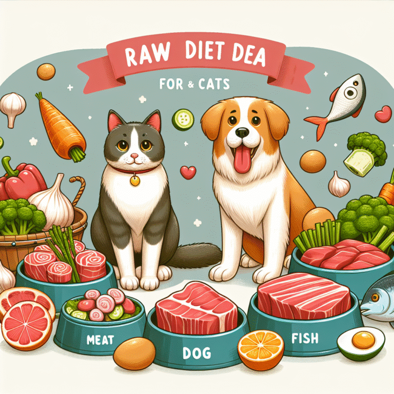 nourishing raw diet ideas for dogs and cats