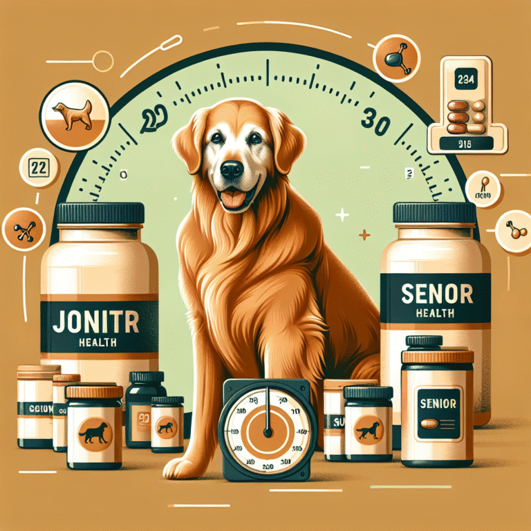 how to choose the right joint supplement for your senior dog