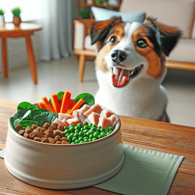 Balanced Homemade Dog Meals with Vegetables: Wholesome Ingredients for Your Pup